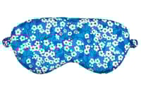 Sleep mask * Daisies * Blue