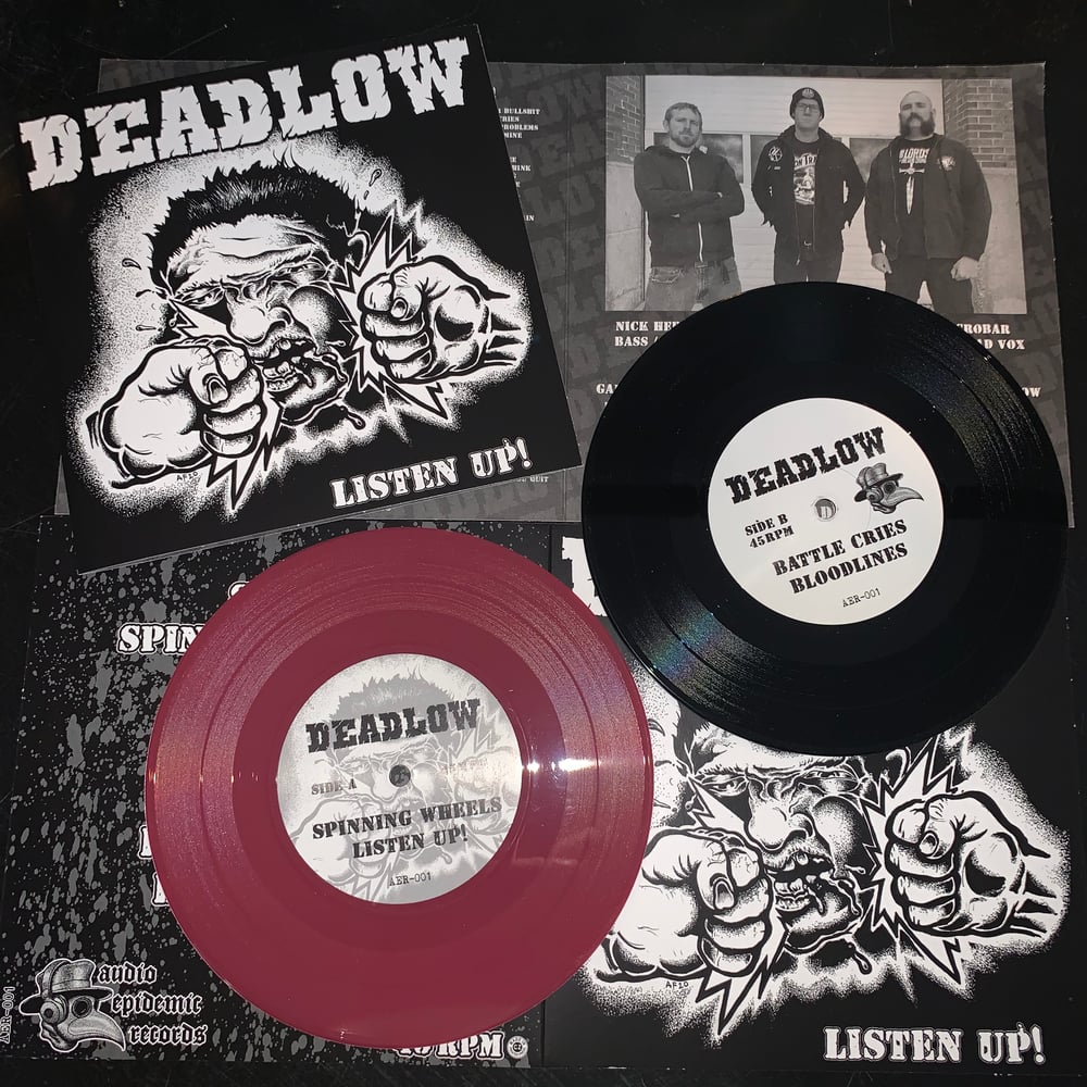 AER-001 Dead Low - Listen Up! - 7” EP