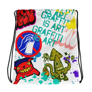 GRAFFITI Drawstring Bag