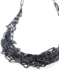 Image 3 of Oxidised silver chaos chain