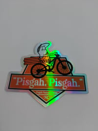 Image 2 of "Pisgah, Pisgah" Die cut Holographic vinyl sticker