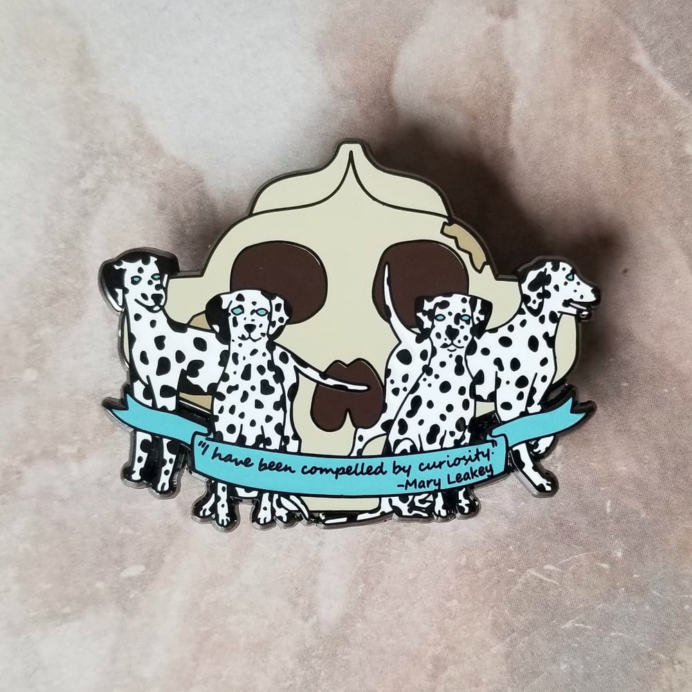 Leakey's Dalmatians pin