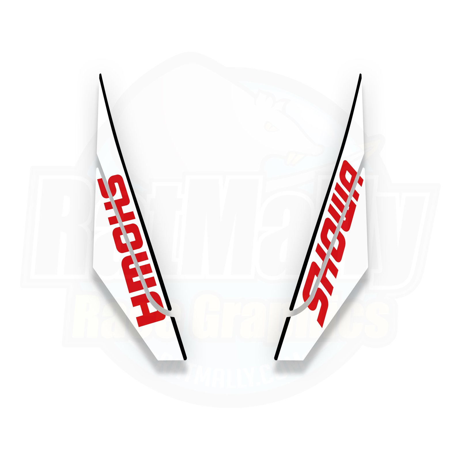 TDA RJTT RAMP STICKER 3931 | Graphics Kit Complete Assembly