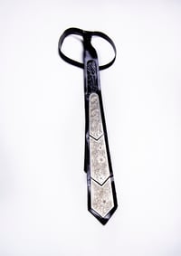 Image 4 of Engraved Tie (Black)
