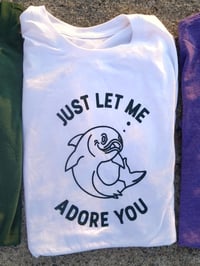 Adore you white tee