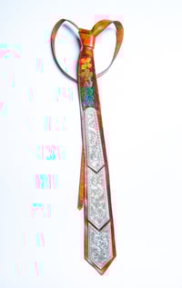 Image 4 of Engraved Tie (Brown)
