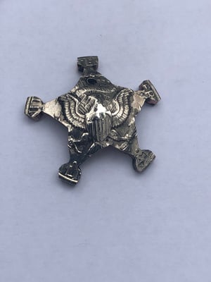 Image of Sheriff Star Half-Dollar Keychain