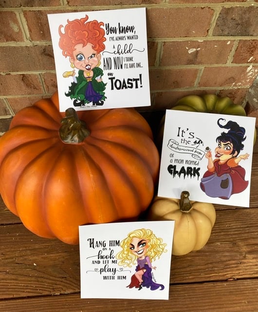 Sanderson Sisters Prints & Stickers