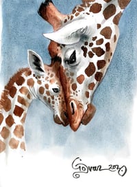 Image 3 of Tuskers Hardcover - Watercolor Remarqued Version