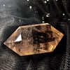 Double terminated smoky quartz