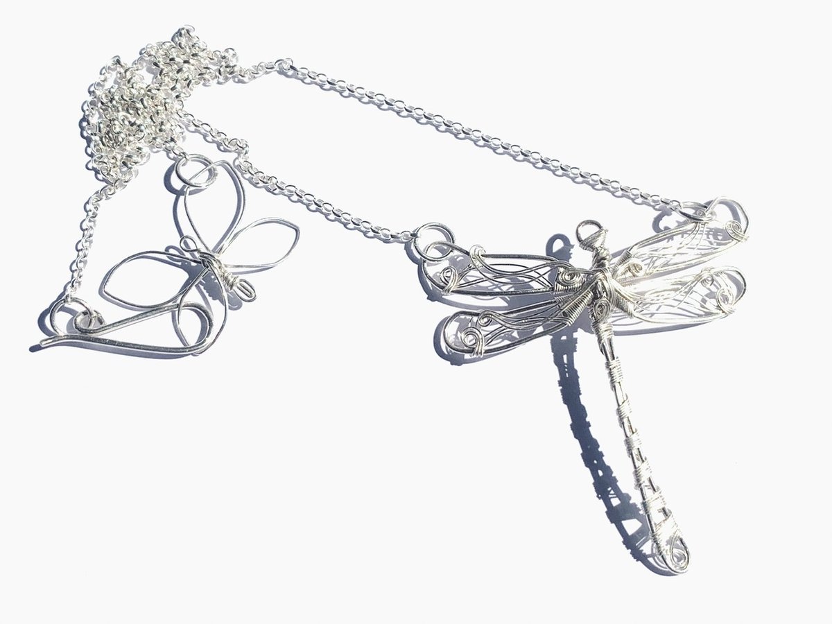 Image of Dragonfly Necklace 