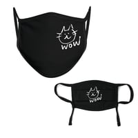 WOW BLACK FACE MASK 2 PACK