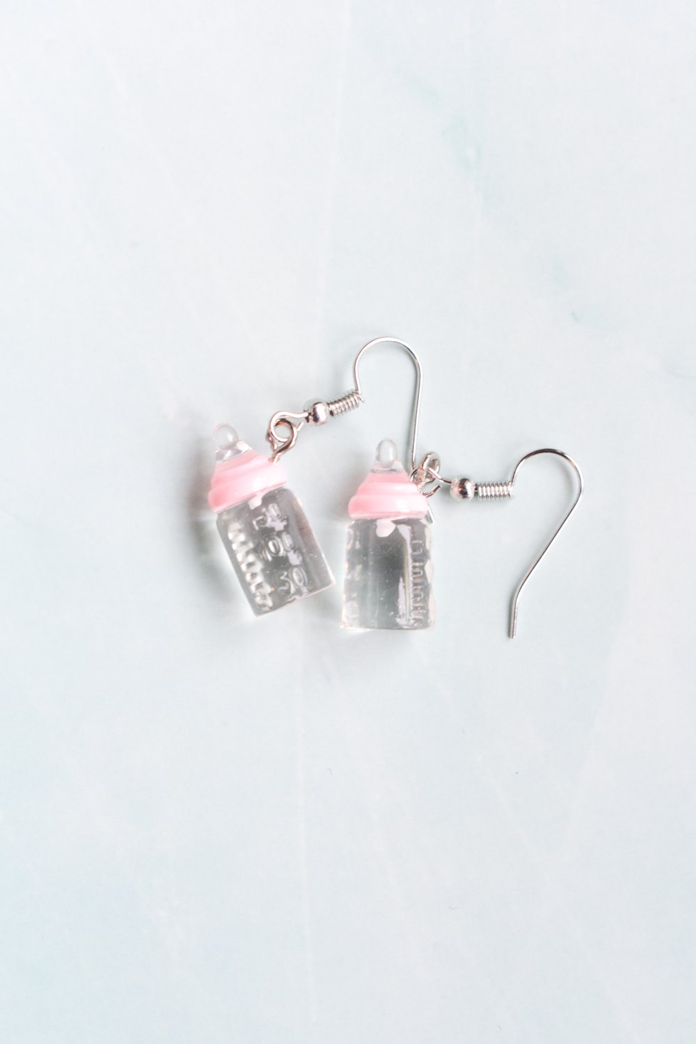 Image of Baby Bottle Hook Earrings