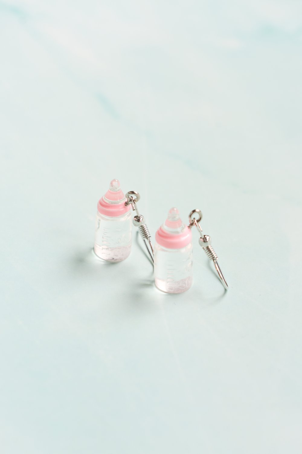 Image of Baby Bottle Hook Earrings