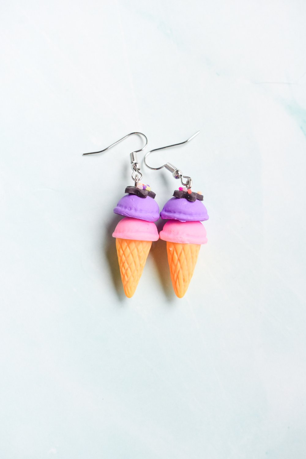 Image of Ice Cream Hook Earrings