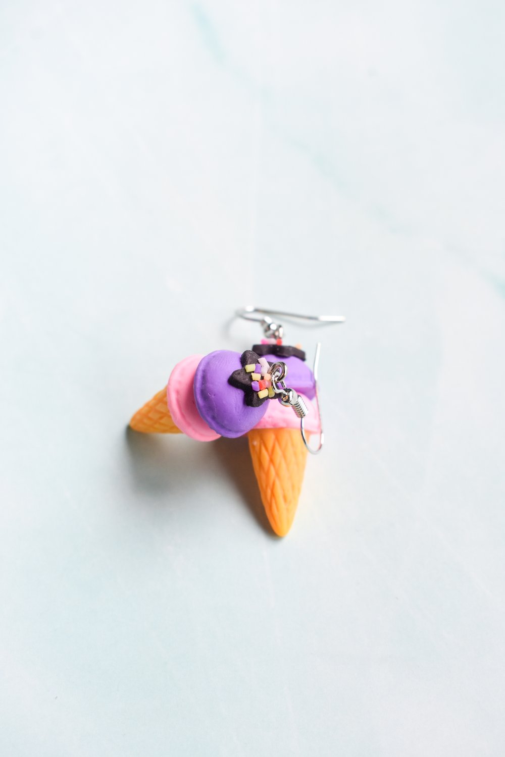 Image of Ice Cream Hook Earrings