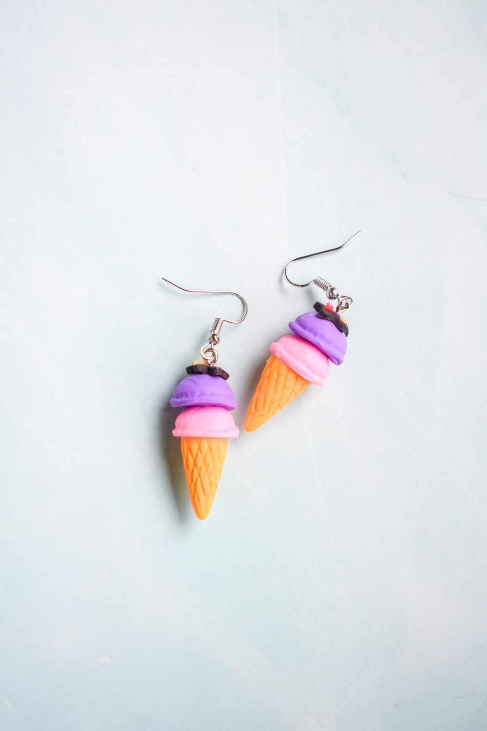 Image of Ice Cream Hook Earrings