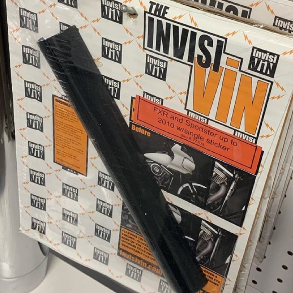 Image of "The Invisi-VIN" (Available for Harley Davidson Models) 