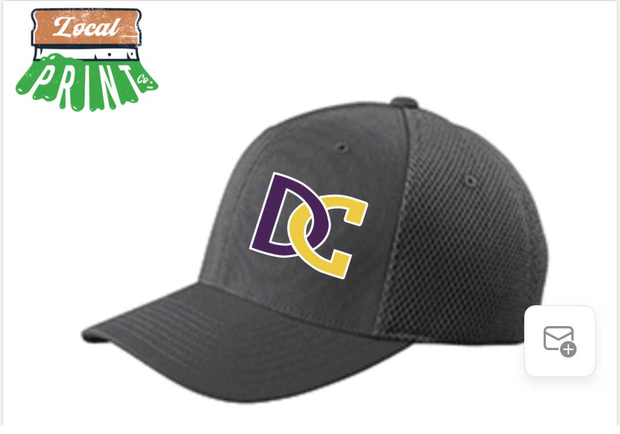 dc logo hat