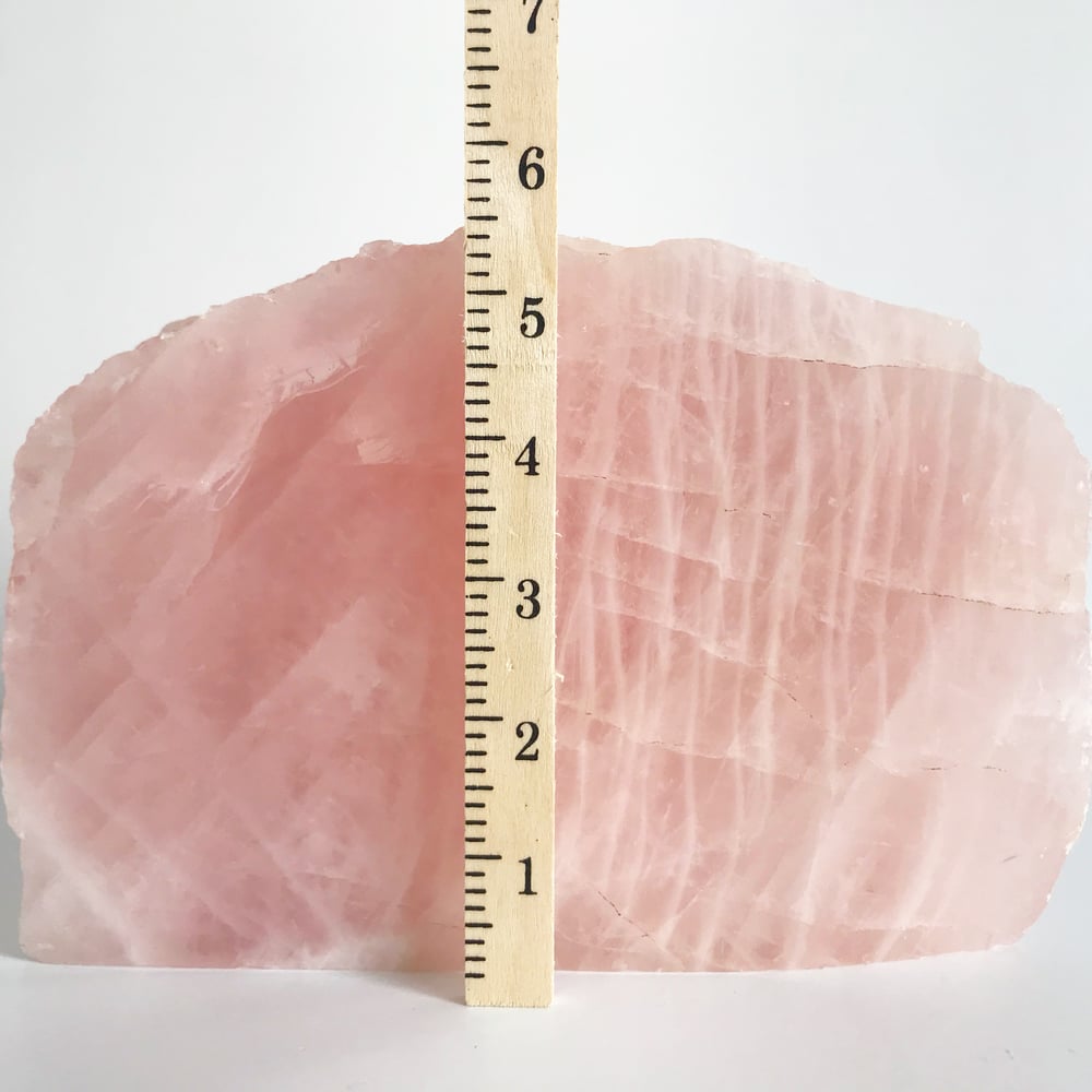 Image of Rose quartz Bookends no.70