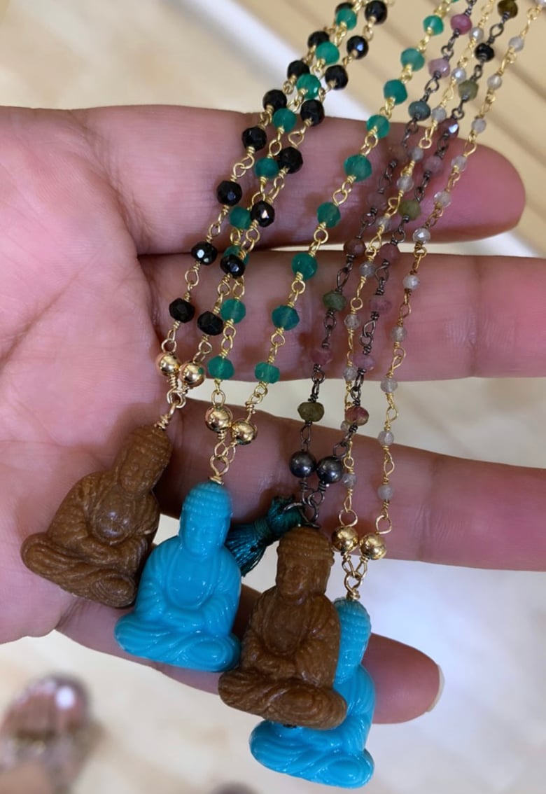 Image of 30in Rosary Buddha necklace 