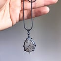 Snow Leopard Druzy Necklace 