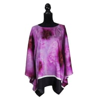 Image 2 of Silk Twill Top "Mauve Peony"