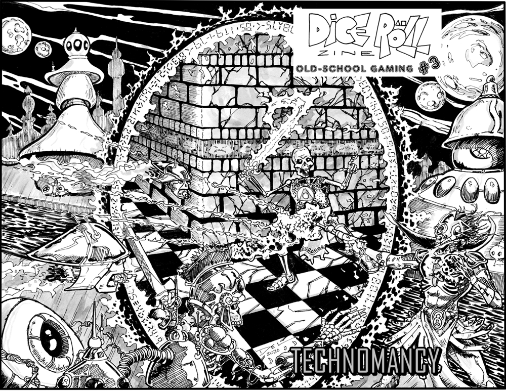 Image of Dice Roll Zine #3 (Digest size)