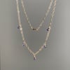 Baby Tanzanite Swarovski Choker