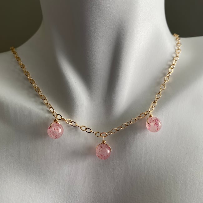 Strawberry Quartz Selection