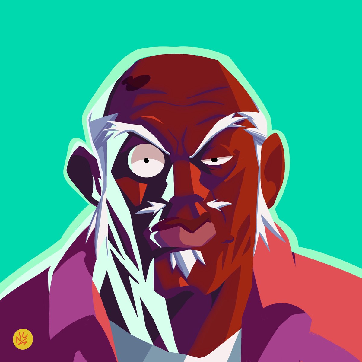 Boondocks: Uncle Ruckus (No Relation) Print | Neill Conners Art