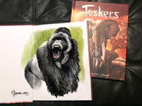 Image 1 of Tuskers Hardcover - Watercolor Remarqued Version