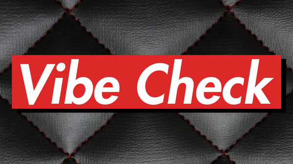 Image of Vibe Check Mini Slap Sticker