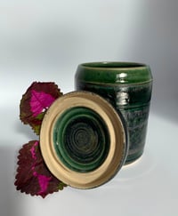 Image 2 of Seaweed lidded jar
