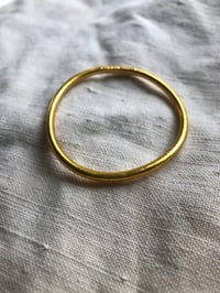Image 2 of Gold Prayer Bangles- Kids thick & thin 