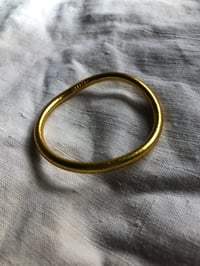 Image 3 of Gold Prayer Bangles- Kids thick & thin 