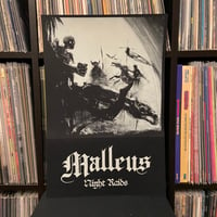 Image 4 of MALLEUS "Night Raids" LP + Poster