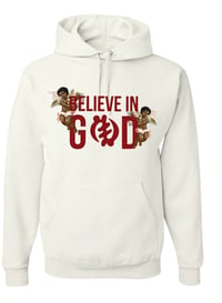 Image 3 of Believe in God with Angels  Hoody