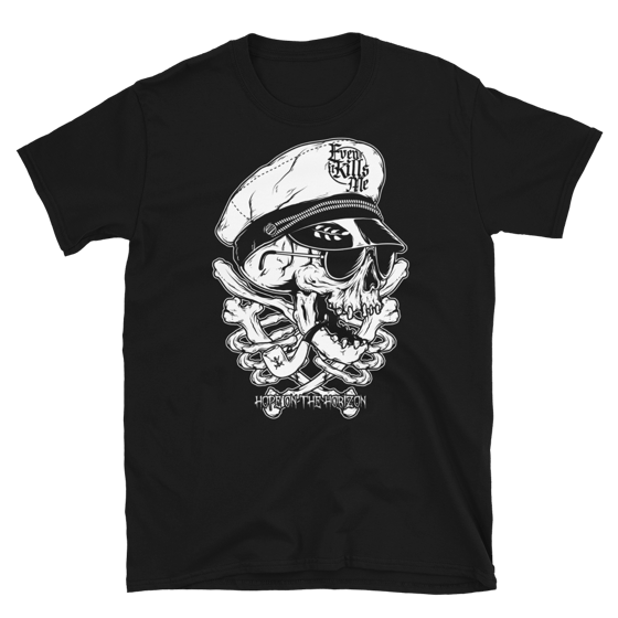 Image of Even If It Kills Me "Death Captain" T-Shirt (Black)