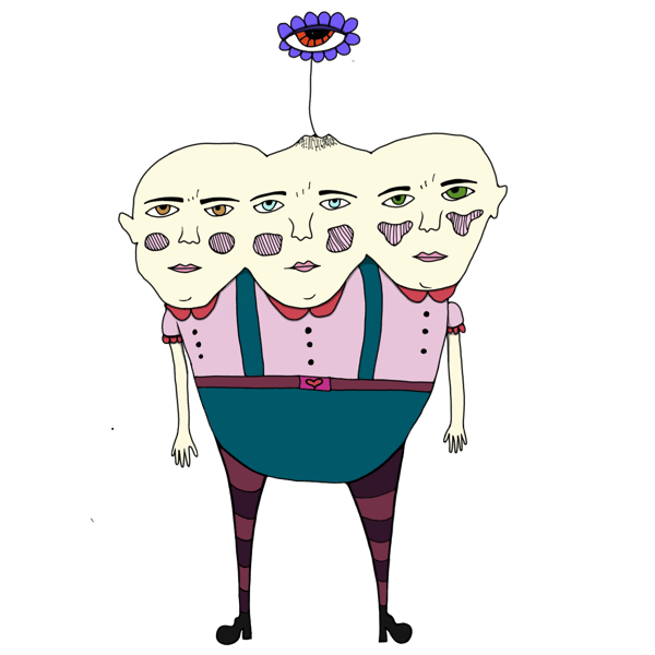 Image of Three Headed Boy