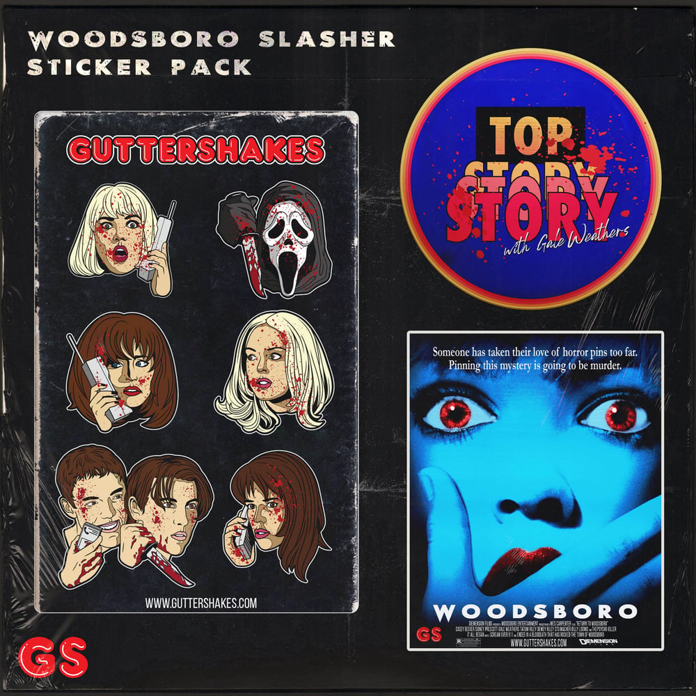 Image of Return to Woodsboro Slasher Sticker Pack