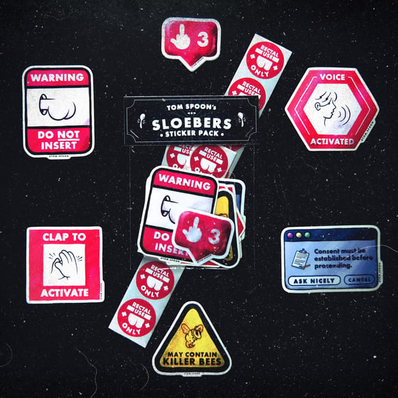 Image of Tom Spoon's Sloeber Sticker Pack