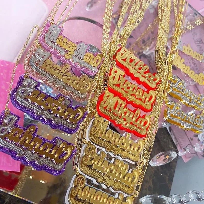 Customized Gold Necklaces  