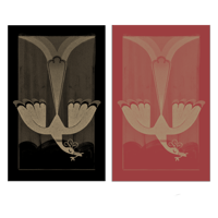 Image 3 of Lugia & Ho-Oh Risograph prints w/ FREE GOLD EDITION PRINT