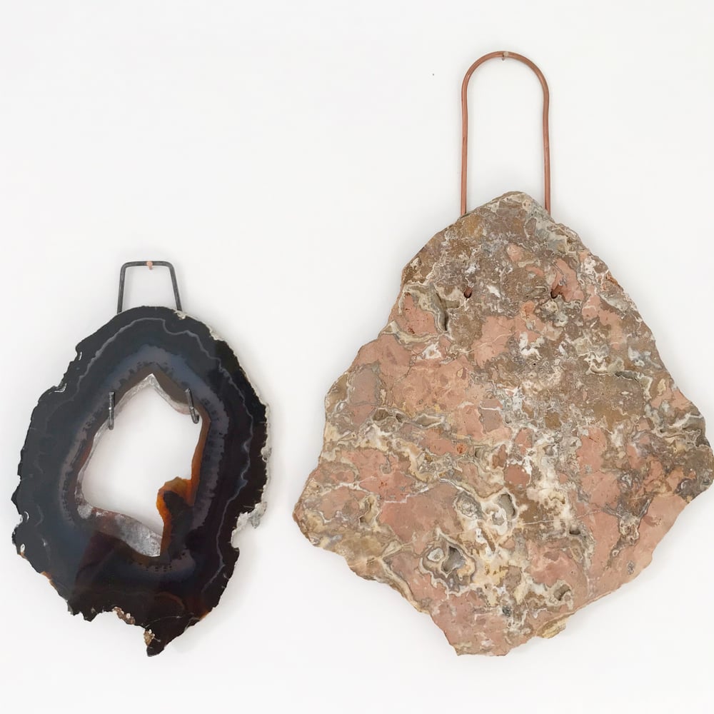 Image of Agate Slab Wall Hanging no.05 