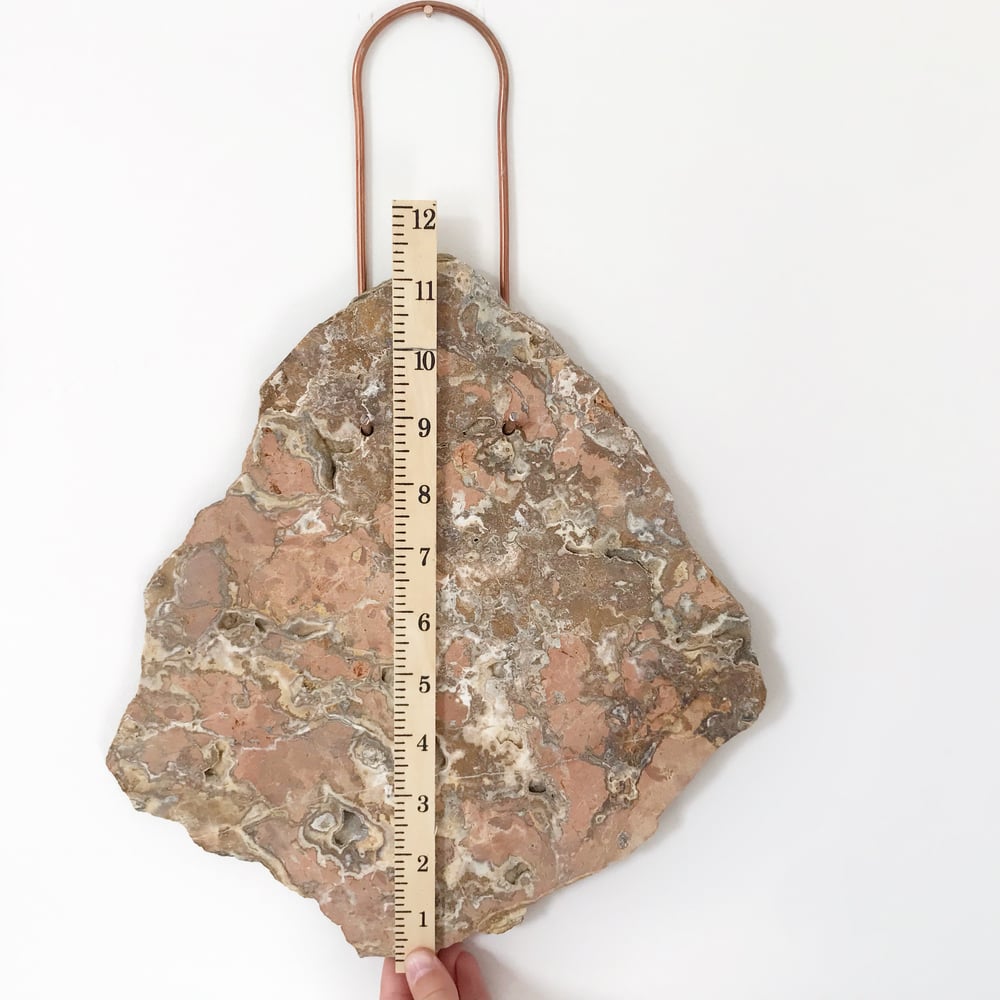 Image of Agate Slab Wall Hanging no.05