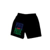 Power & Pride Black Shorts w Pockets