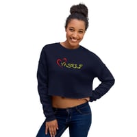 Image 4 of Icaniam “❤️ YASELF” Crop Sweatshirt