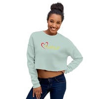 Image 5 of Icaniam “❤️ YASELF” Crop Sweatshirt