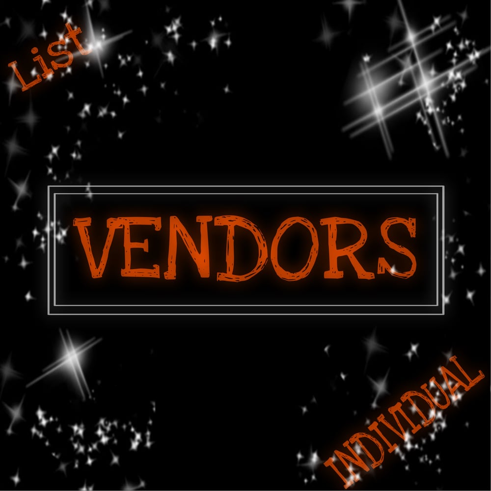 Image of Vendors List